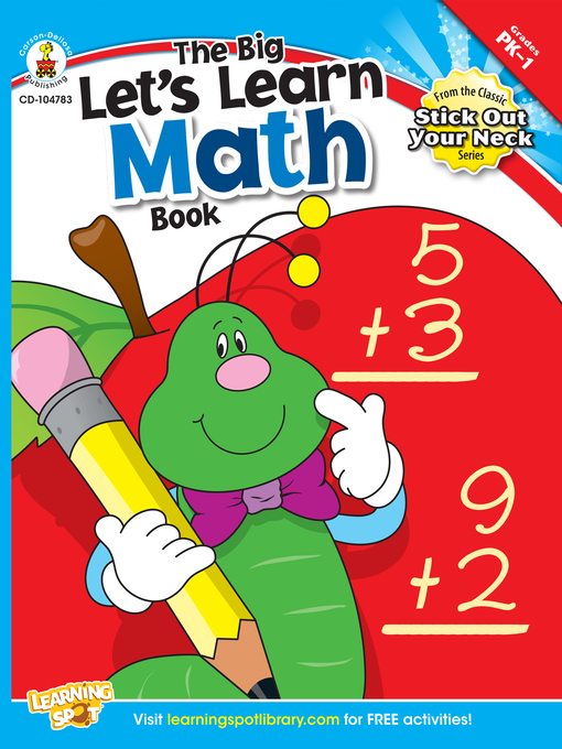 Title details for The Big Let's Learn Math Book, Grades PK - 1 by Carson Dellosa Education - Available
